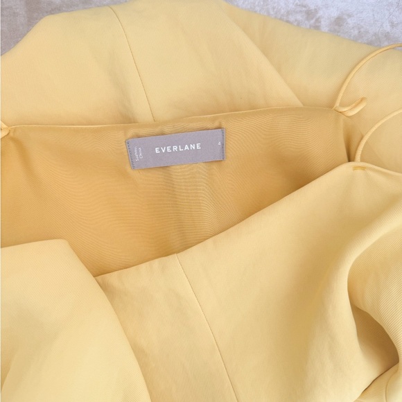 EVERLANE Japanese GoWeave Midi Cami Slip Dress in yellow - Picture 6 of 7